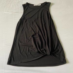 All in Favor Black Flowy Tank Top